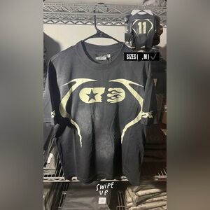 Hell star Black Graphic T-Shirt